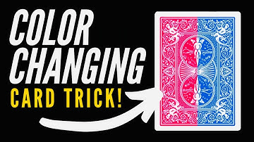 “The Chameleon Card” | Incredible Card Trick With A Kicker Ending!