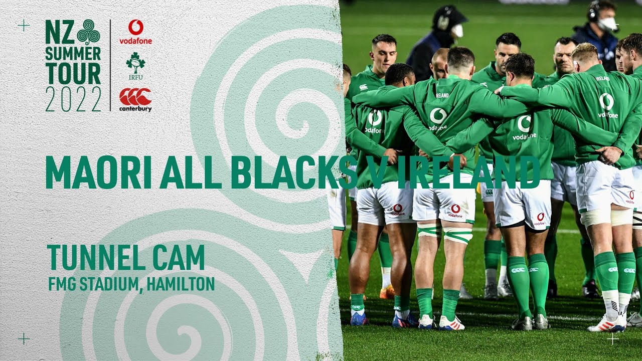 Tunnel Cam Maori All Blacks v Ireland