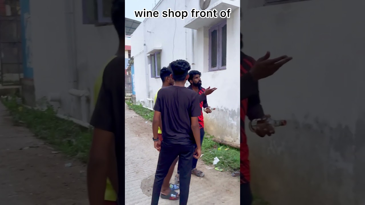 Wine shop funny friends 
