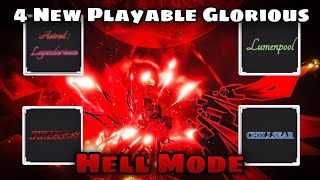 Testing The 4 New Playable Glorious Auras in Amalgamation Hell Mode | Roblox Sol’s RNG
