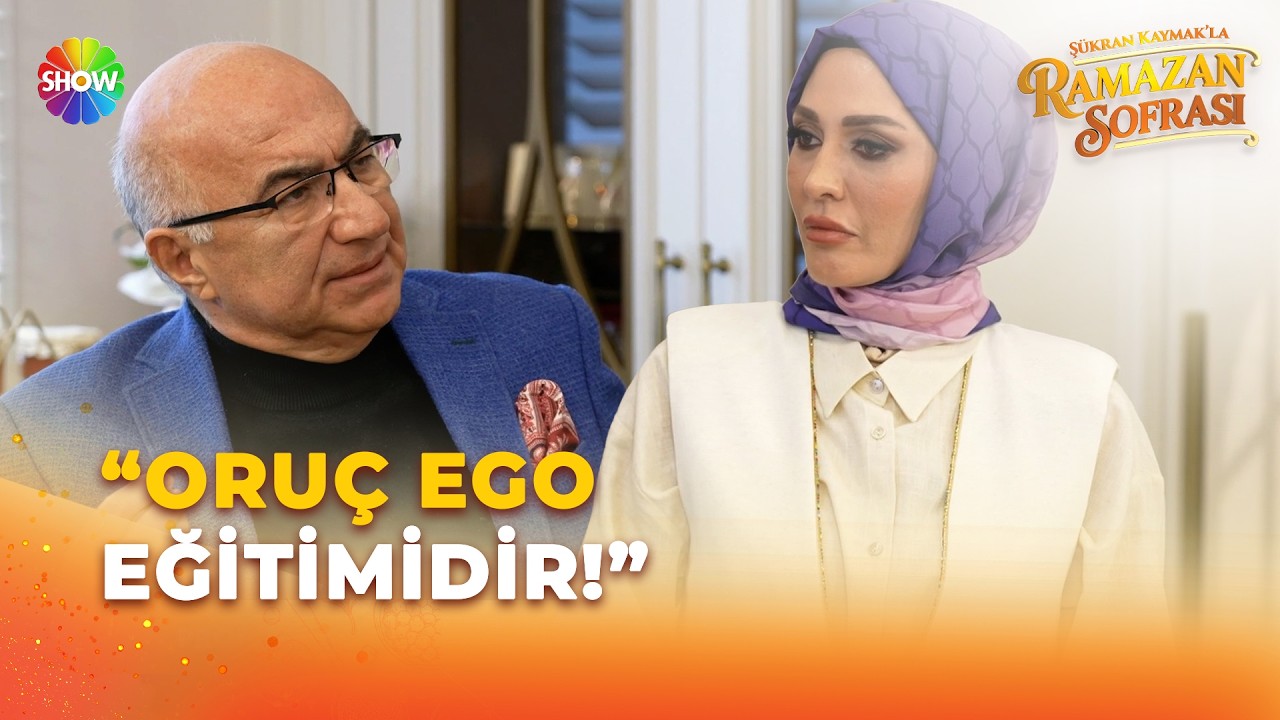 Oruç tutarken gergin olanlar ne yapmalı? | Şükran Kaymak'la Ramazan Sofrası 1. Bölüm