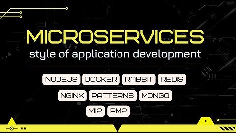 Microservices Architecture and Implementation on NodeJS, Docker, RabbitMQ.