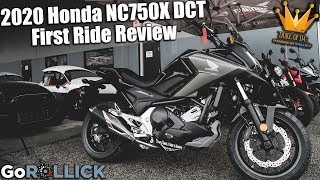 2020 HONDA NC750X DCT FIRST RIDE REVIEW [COMMUTER DREAM BIKE]