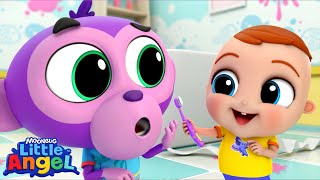 No No Baby Monkey, Be Nice! | Baby John’s Playtime Songs & Nursery Rhymes | Little Angel
