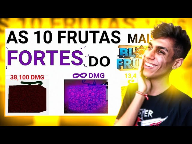 As 10 frutas elementar mais forte do Blox fruits no Roblox: Fruta Fuma