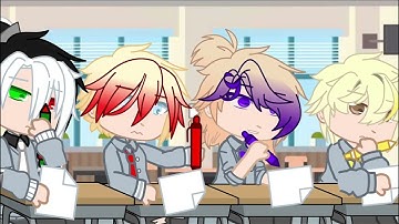 When the smart kid doesn’t understand the test: [DSMP! Highschool AU] {Bench Trio + Purpled}