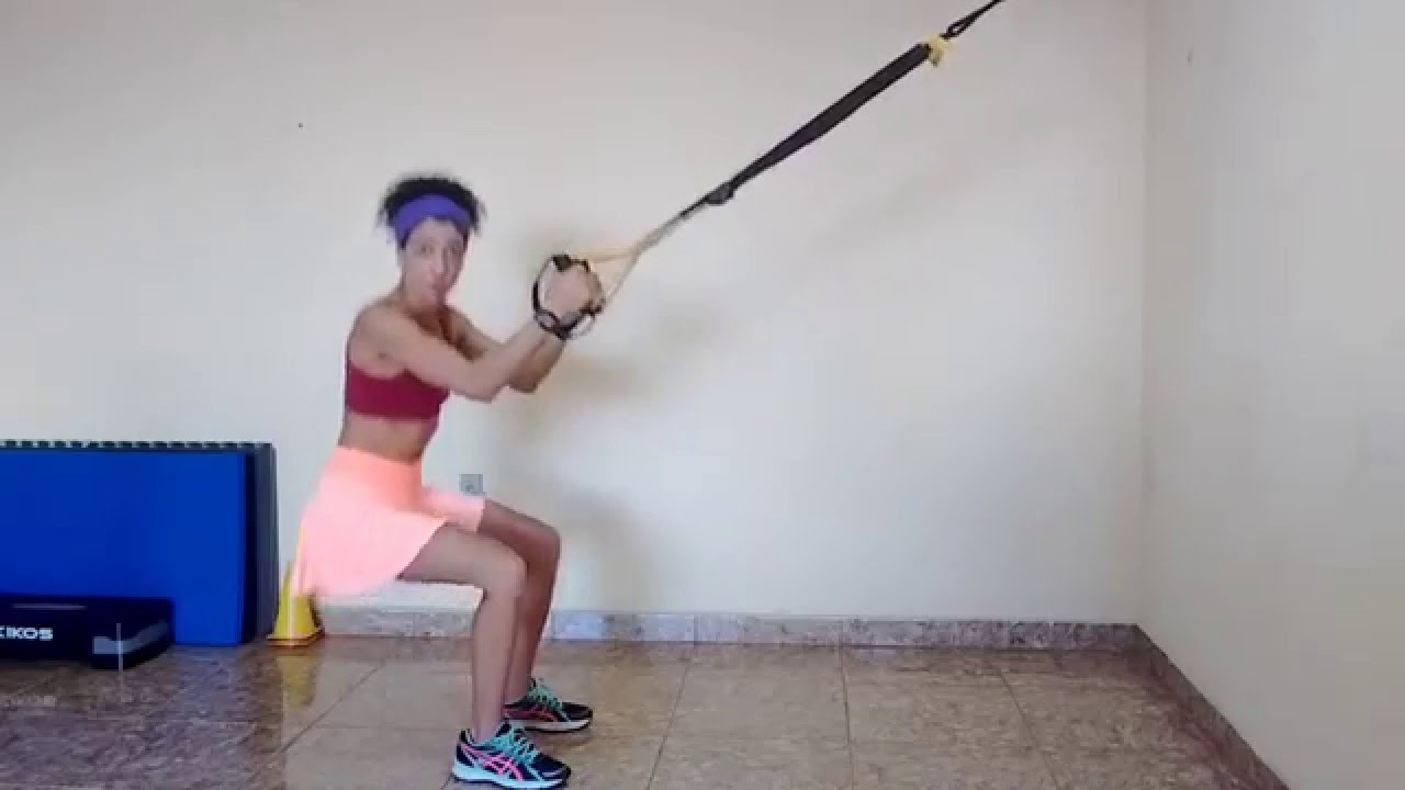 Agachamento com TRX
