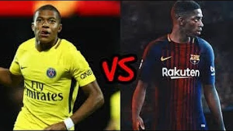 Dembele vs Mbappe - Skills & Goals 2018