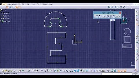 Predefined profiles in Catia V5