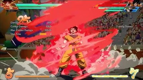 DBFZ - Base Goku 5 Bar T.O.D