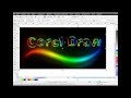 Как рисовать абстрактные фоны в CorelDRAW