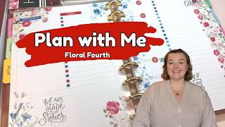 Plan with Me // Weekly Overview Layout // June 29th - July 5th