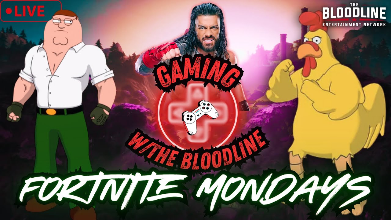 🩸 Let's Get The Crown🩸 | Fortnite Mondays | WWE Raw Watch Along  #fortnite #wweraw