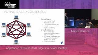 6/21 | Application of Distributed Ledgers to Device Identity | CIS 2017 Net Worth
