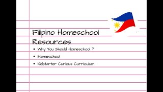 Filipino Homeschool Resources