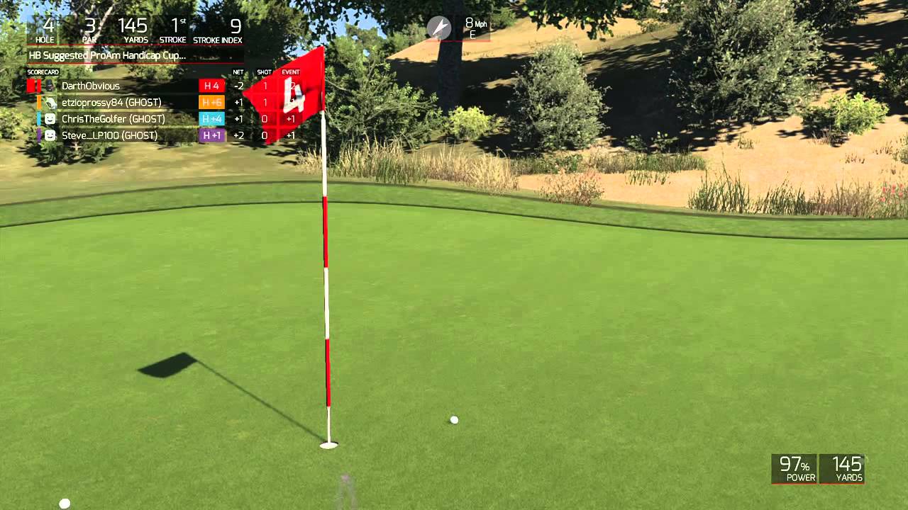 The Golf Club Pin Shot YouTube