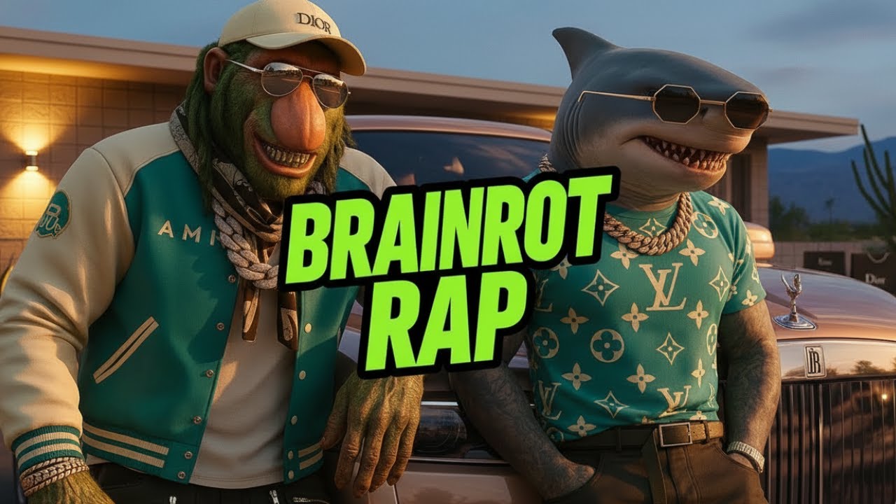 Brr Brr Patapim x Tralalero Tralala - Brainrot Rap Pt.28 (Official Video) | Brainrot Music Lab