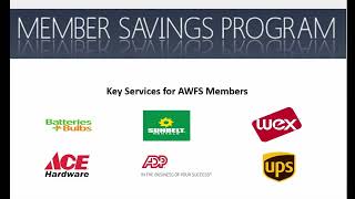 AWFS Member Savings Program Webinar