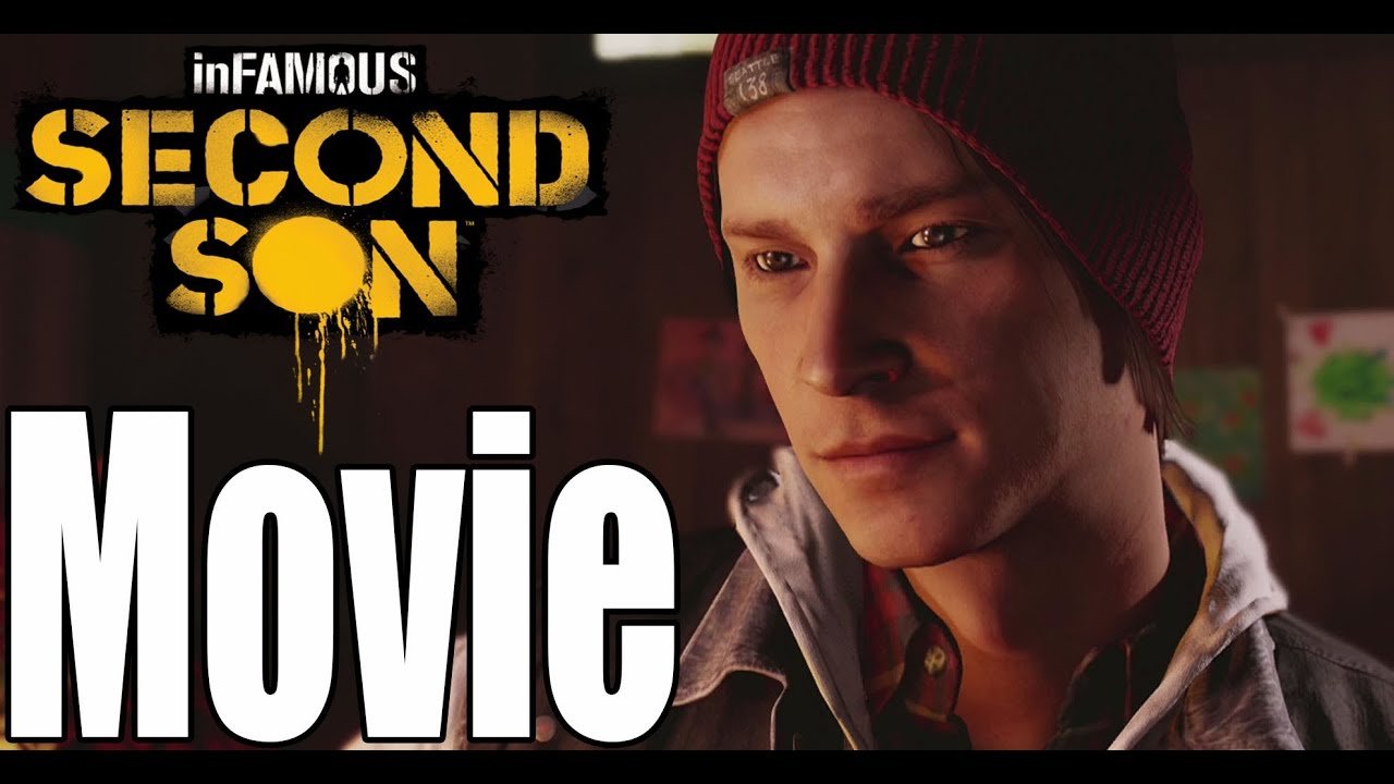 Infamous Second Son - All Good Cutscenes (Game Movie)