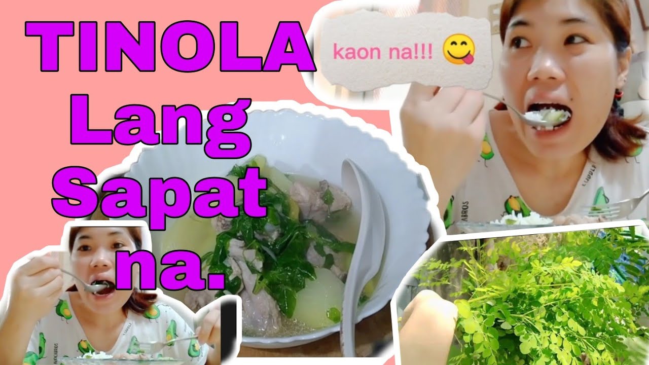 HOW TO COOK TINOLA/ COOKING VLOG 05 /ROSE Az - YouTube