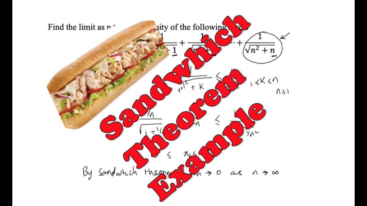 Sandwich Theorem Example MT2116