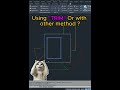 🔥 Stop Deleting! Use WIPEOUT in AutoCAD Instead ⚡ #shorts #cadtips