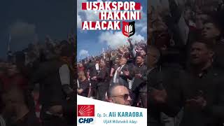 Uşakspor Hakkını Alacak