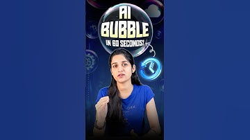 🔥 AI Bubble Explained in 60 Seconds! | Intellipaat #shorts