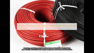 Moisture Resistance Solar System Cable Stable Electrical Single Core Wire