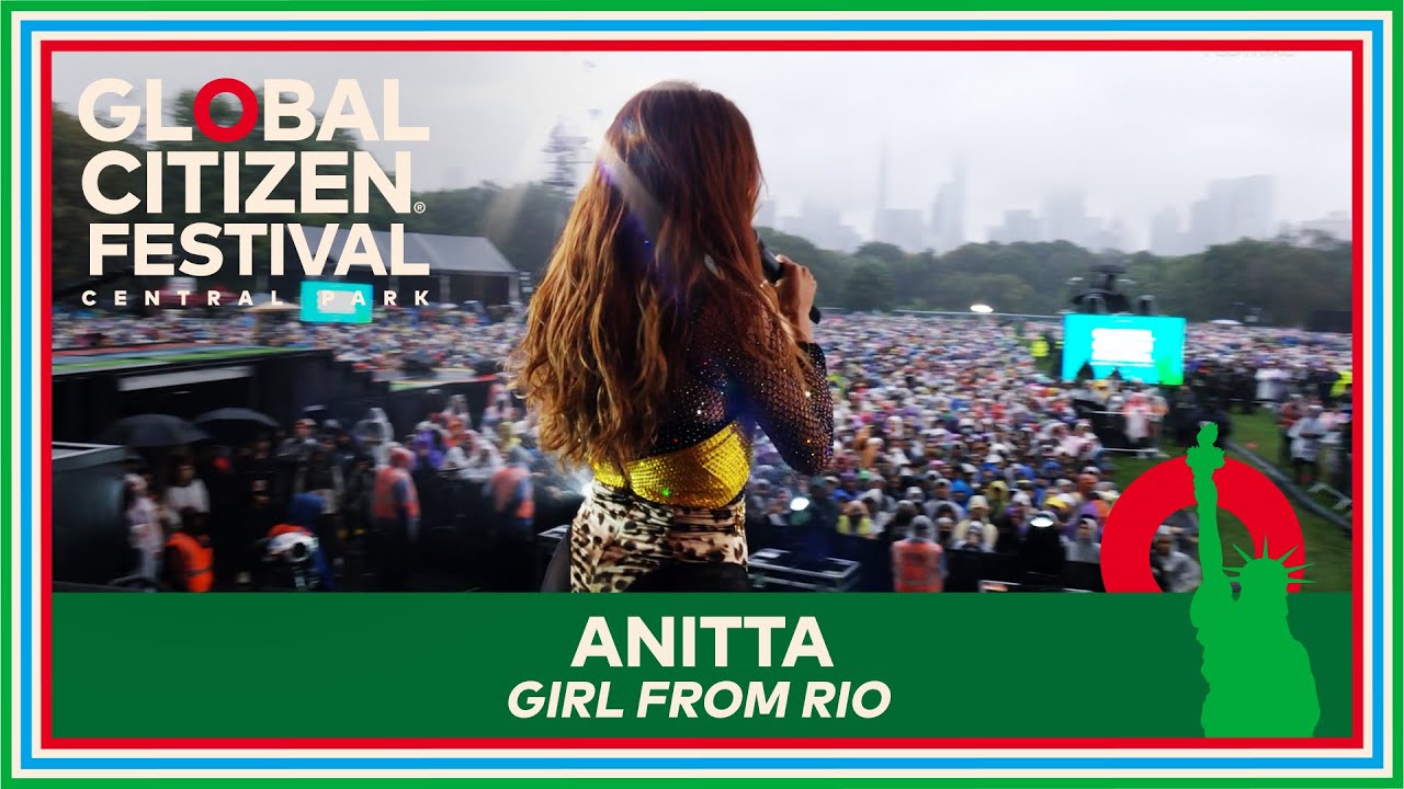 Brazilian Superstar Anitta Performs ‘Girl from Rio’ | Global Citizen Festival 2023