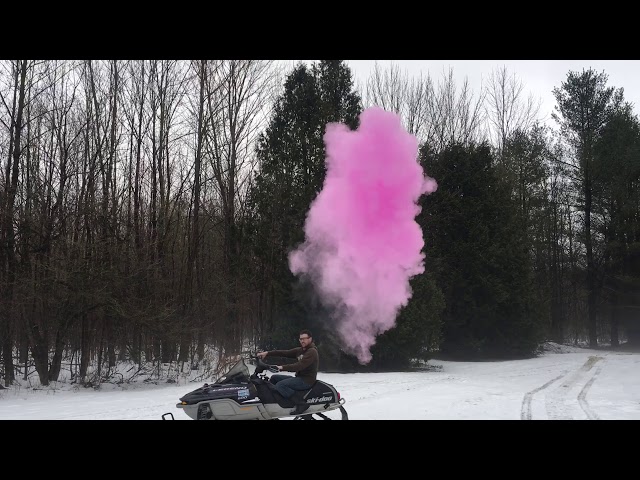 Love Your Truck? Incorporate it into Your Gender Reveal! With Chameleon  Colors Color Powder! 