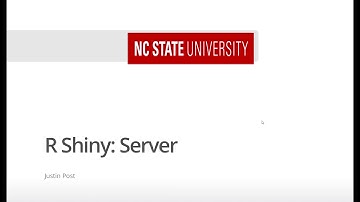 ST308 - R Shiny Server