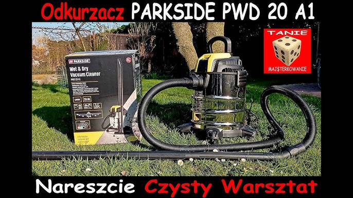 PARKSIDE PWD 20 A1 - Wet and Dry 1300W - Unboxing and Test [2021] - YouTube