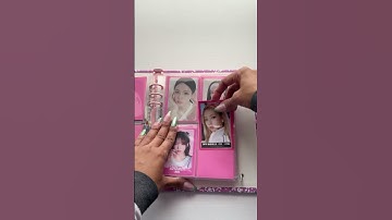 Storing Kpop Photocards In My A5 Binder #176 #storing #kpop #photocard #a5binder #aespa