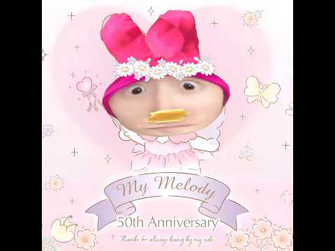 タイムワイプ マイメロディー50周年アニバーサリーショップ マイメロディ サンリオ Mymelody Sanrio Timewarpscan