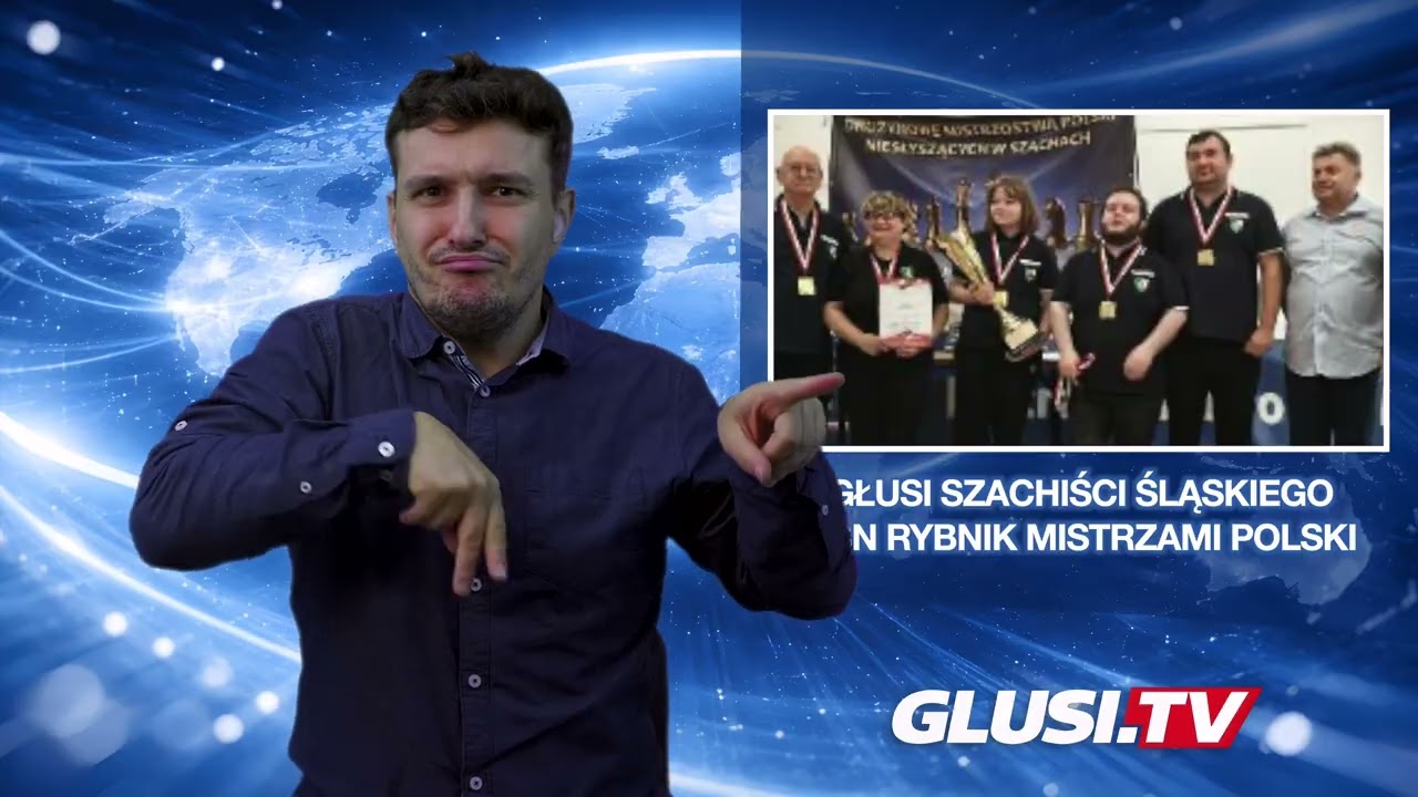 Głusi szachiści Śląskiego KSN Rybnik mistrzami Polski
