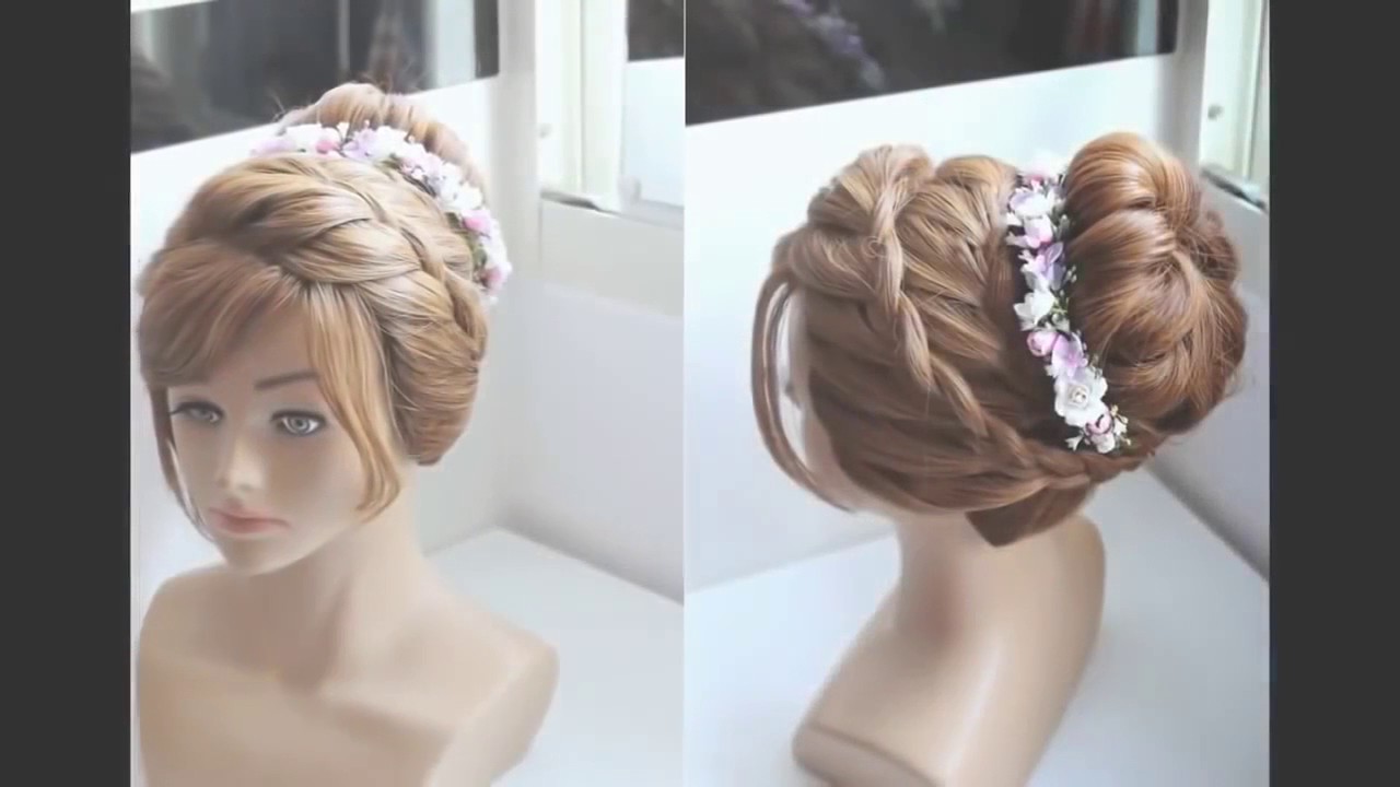 How To Romantic Updo Prom Wedding Hairstyles For Medium Long Short