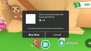 Buying A Sloth And A Panda