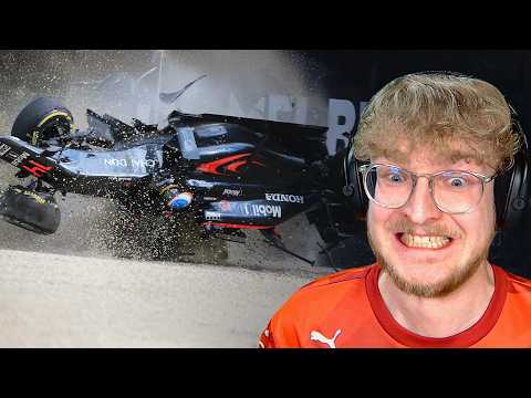 F1-Unfälle, aber sie werden immer gruseliger … 🏎️CutterLukas Reaktion