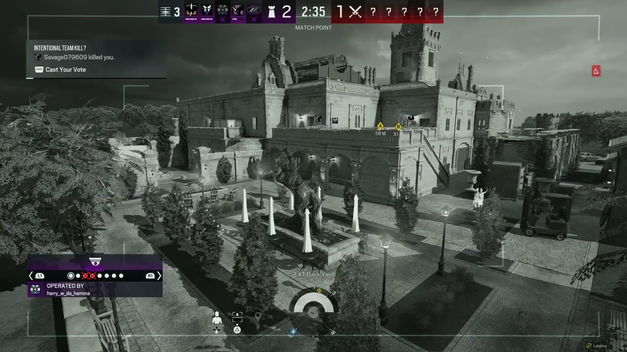 Bottom frag fag talks trash to us and gets tk (by me). 