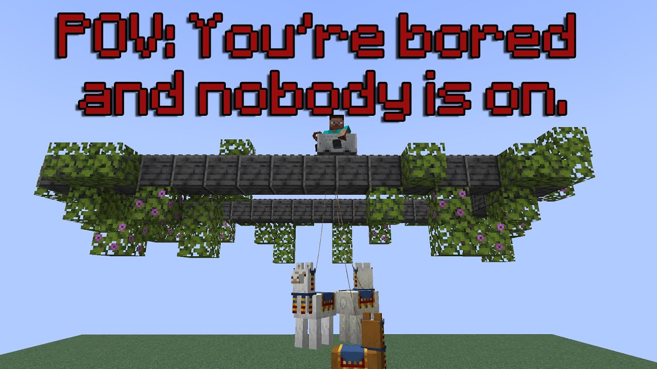 POV you're bored and nobody is on... - YouTube