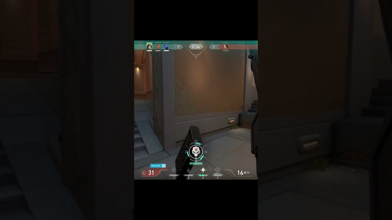 VALORANT! Lucky final duo headshot