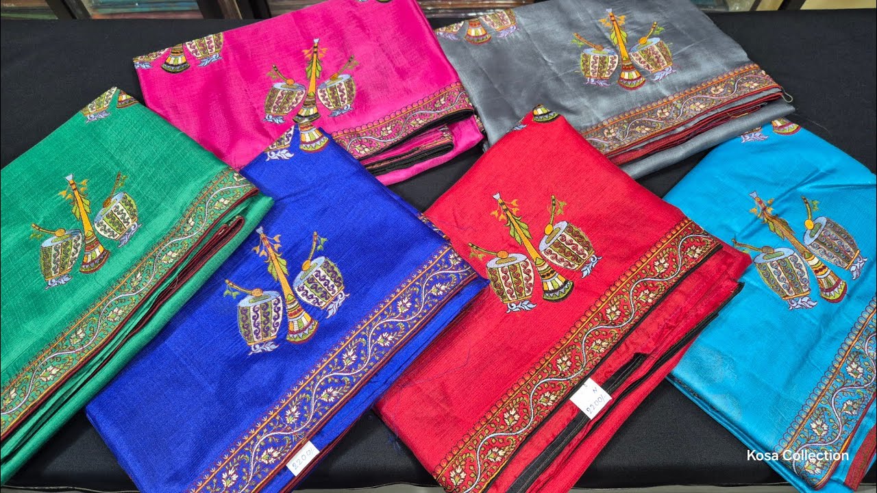 Semi Kosa Silk Saree from Chhattisgarh | Best Festival Wear Saree