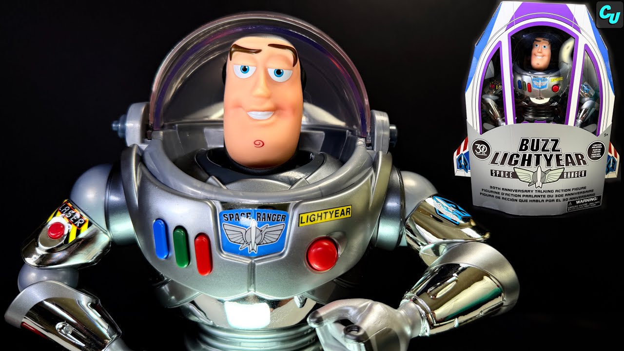30th year Limited Chrome Buzz Lightyear - YouTube
