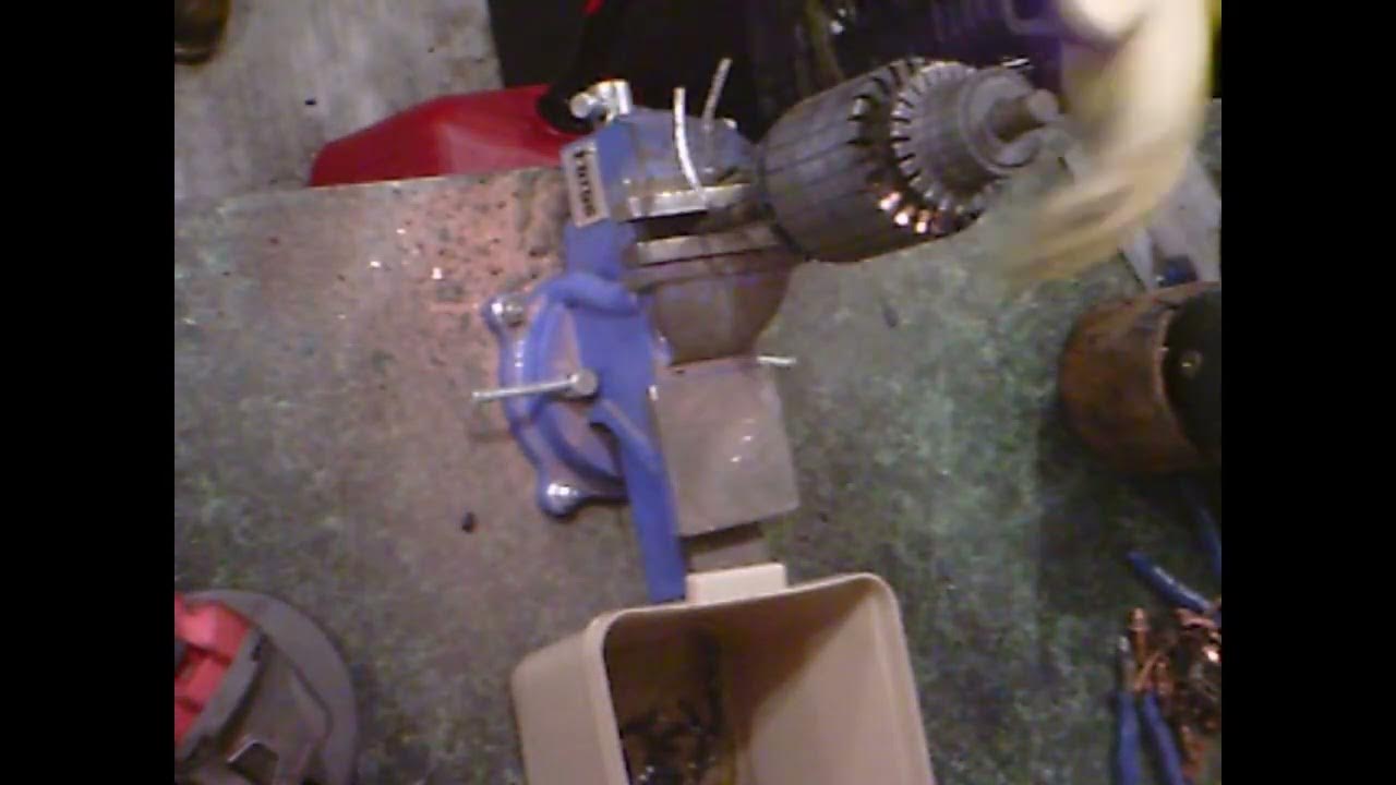 Scrapping starter motor armatures for copper YouTube