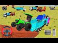 Preet And Swaraj tractor cantener Unloaded Two tractors Truck simulator 3d game