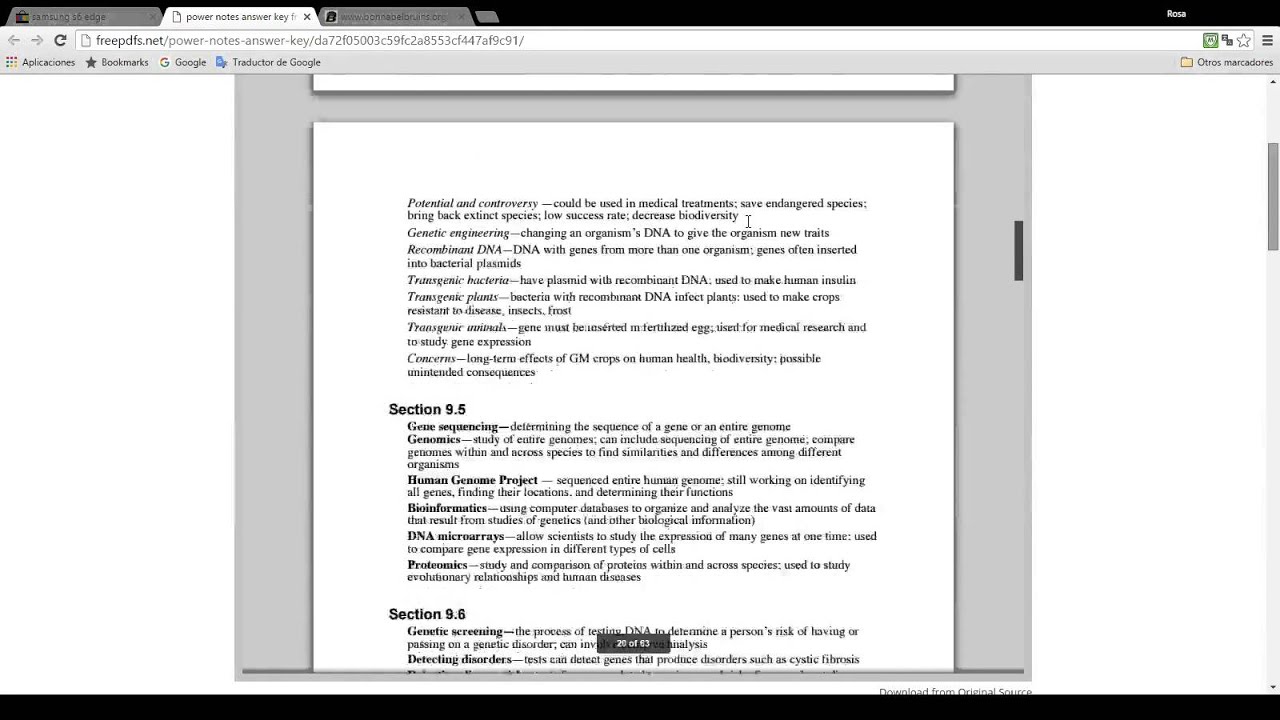 worksheet Biology 11.3 Worksheet Answers biology power notesall answers youtube answers