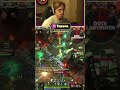 Topson Controlling His Emotions During Rampge on Skywrath Mage Dota 2 #dota2 #gaming #outplay
