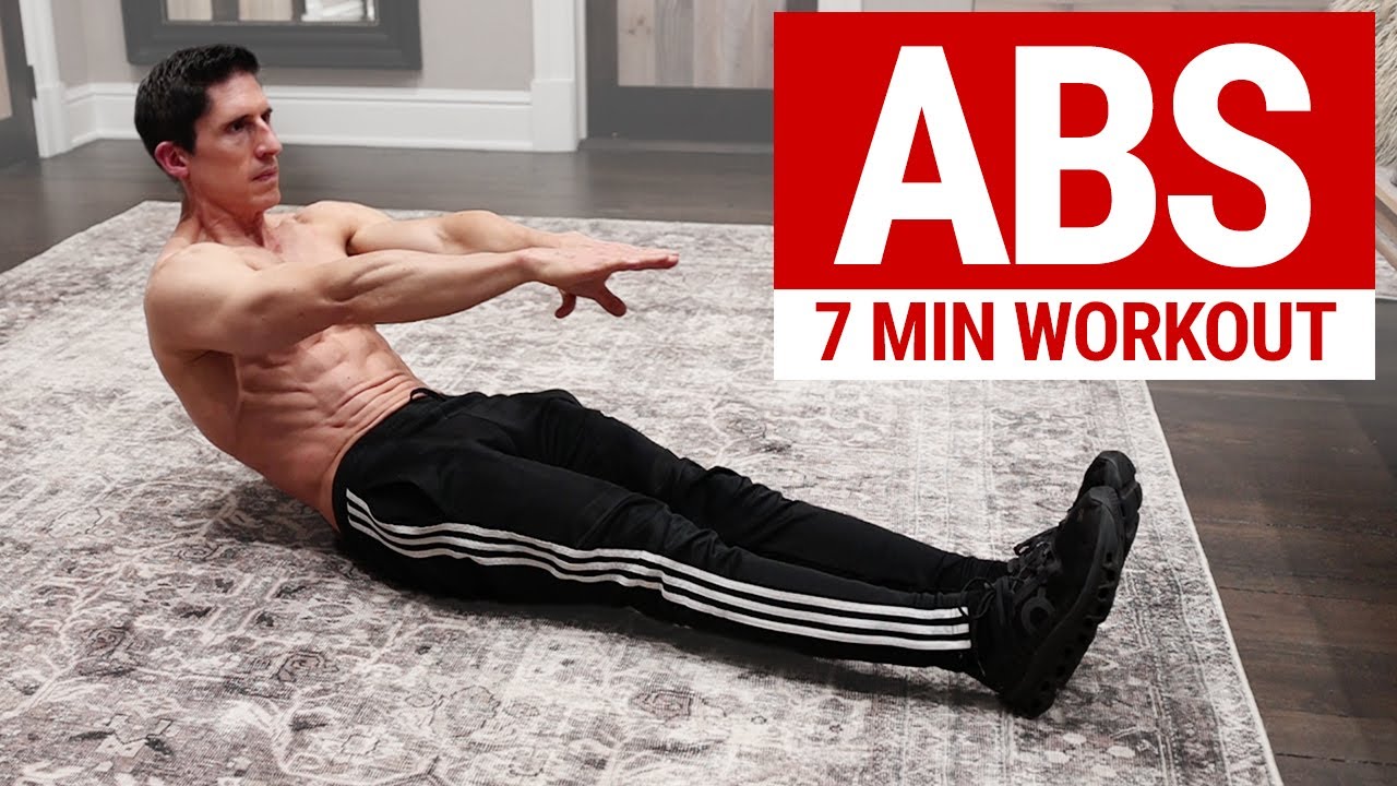 7 Minute Daily Home Ab Workout GET 6 PACK ABS FAST