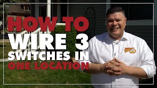 How To Wire 3 Light Switches In One Location